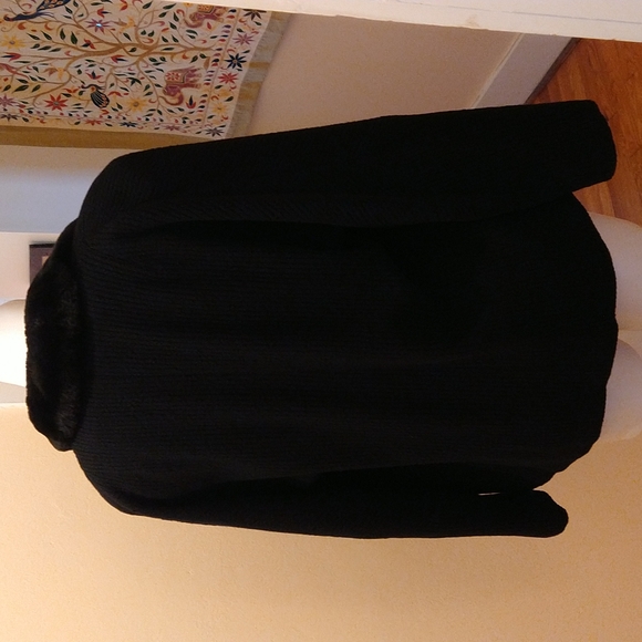 Fields of Tulsa vintage black fur collared jacket - Picture 2 of 15